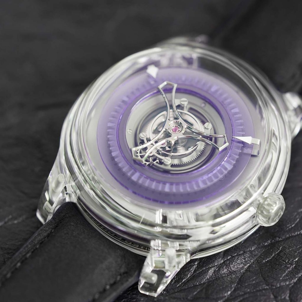 Purity Wavy Central tourbillon Purple