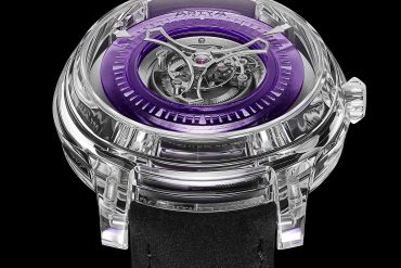 Purity Wavy Central tourbillon Purple
