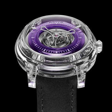 Purity Wavy Central tourbillon Purple