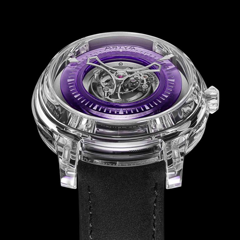 Purity Wavy Central tourbillon Purple