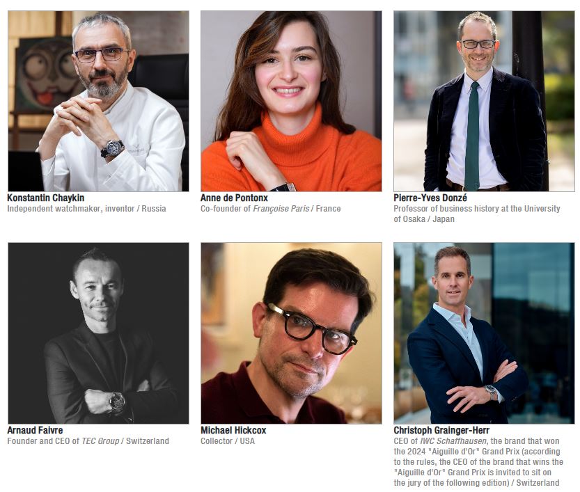 Jury members for the 2025 GPHG
