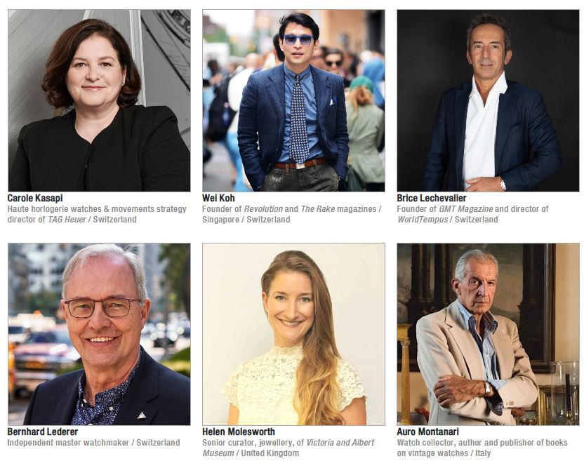 Jury members for the 2025 GPHG