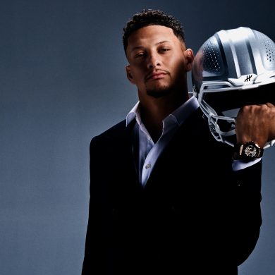 Patrick Mahomes ποζάρει με ρολόι Hublot στον καρπό
