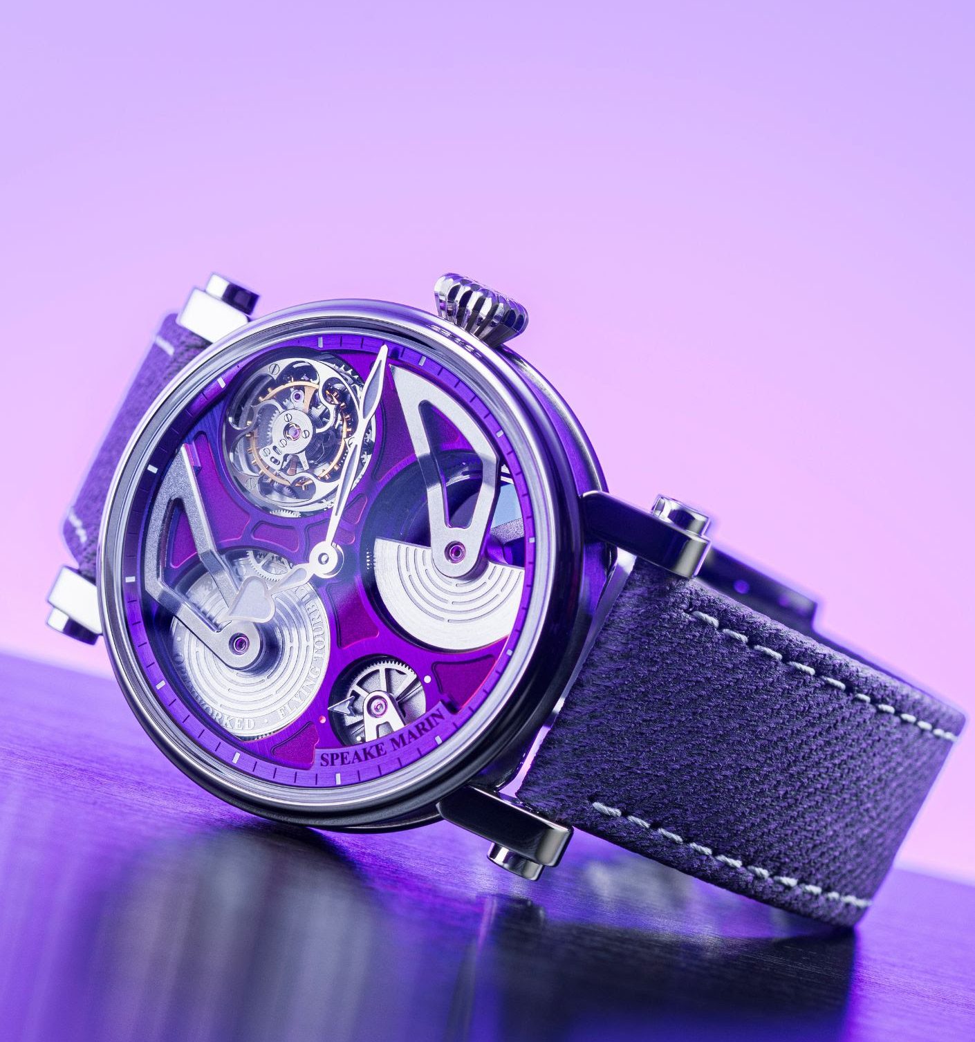 Speake‑Marin Tourbillon Purple Hour