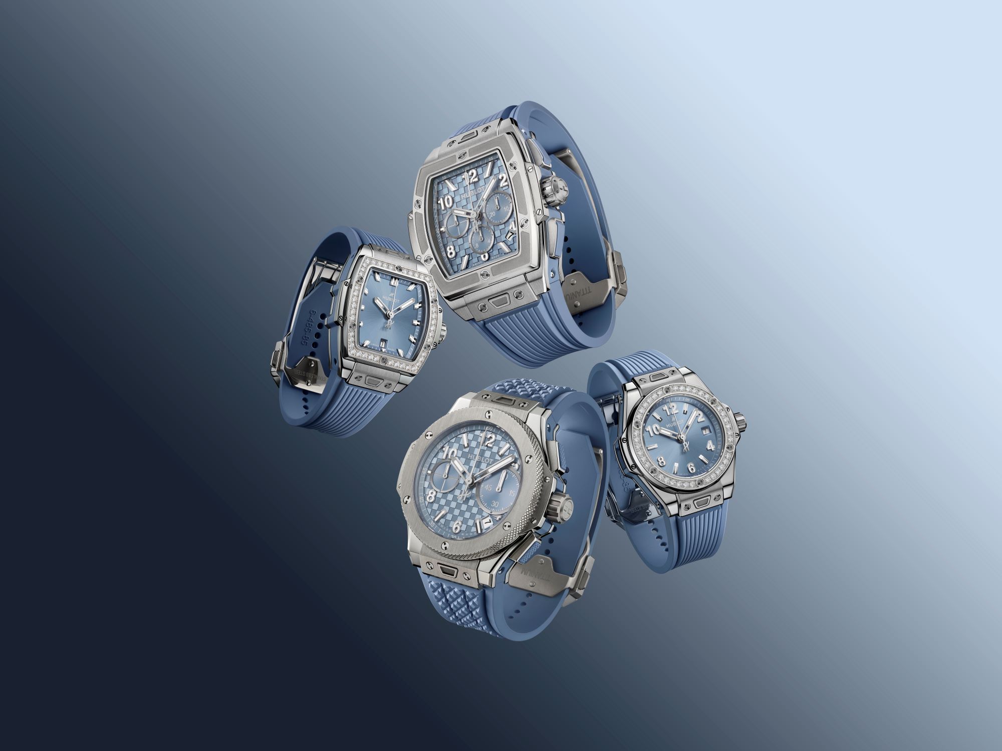 Hublot Big Bang and Spirit of Big Bang Coal Blue Editions