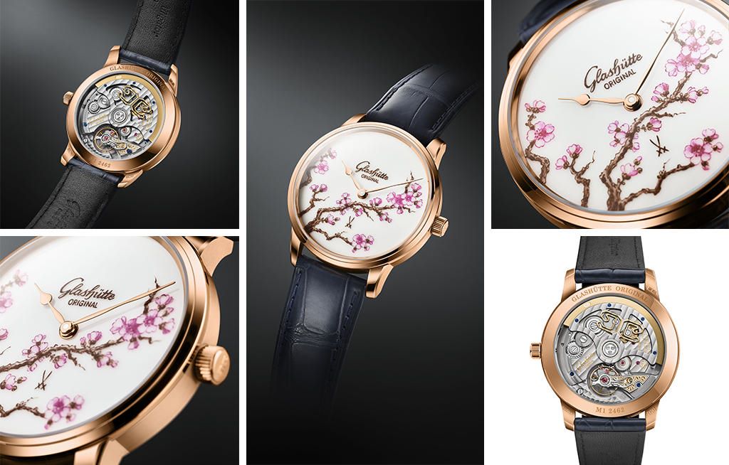Glashütte Original Cherry Blossom Senator Meissen